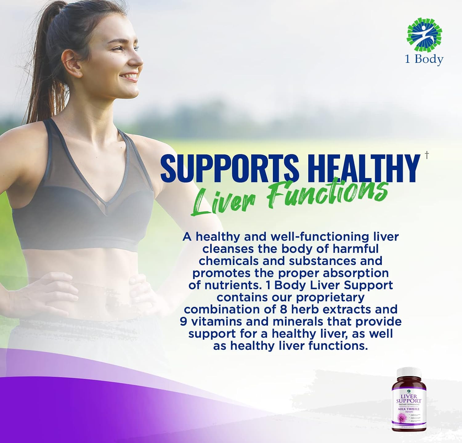 Liver Support Triple Pack - 180 Capsules with Milk Thistle and Dandelion Root for Detox and Liver Health