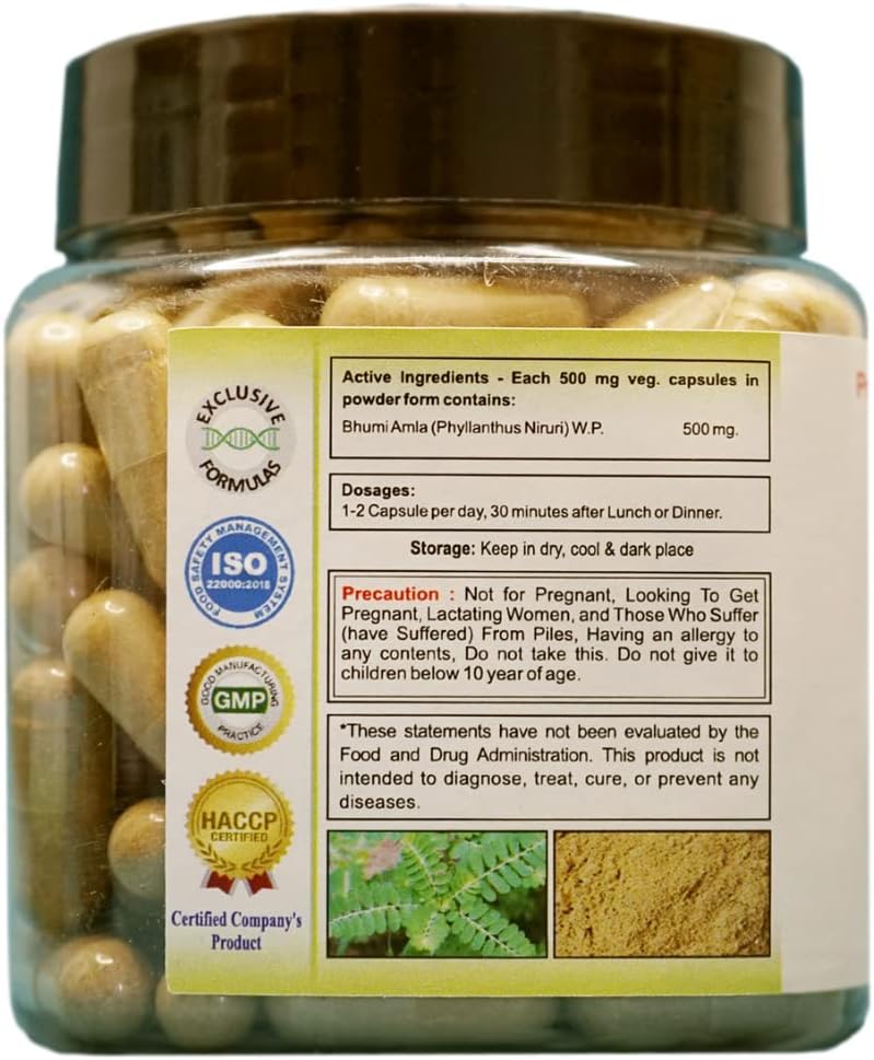 Liver Wellwisher Herbal Daily Supplement - 180 Capsules for Liver Cleanse, Detox, and Repair Support - Boosts Immunity and Digestive Health - 180 Day Supply