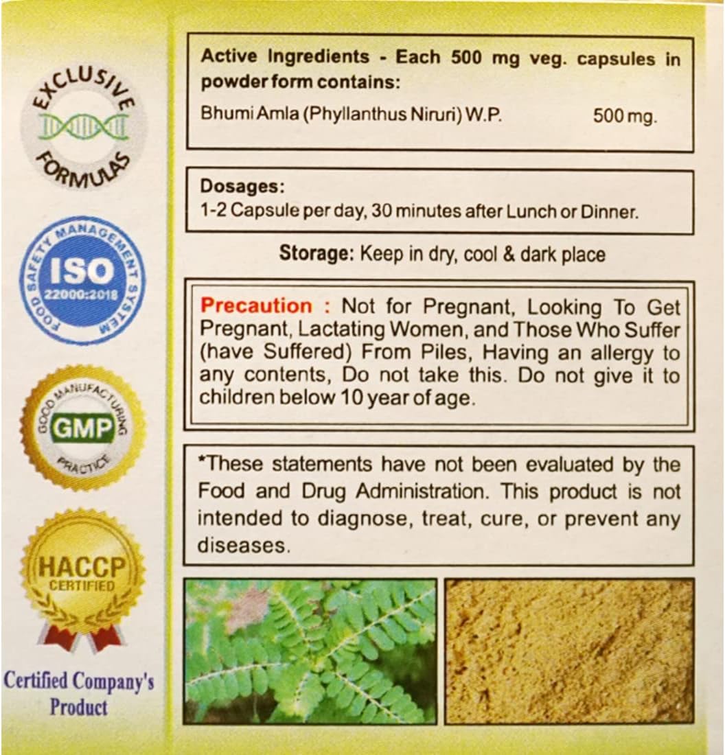 Liver Wellwisher Herbal Daily Supplement - 180 Capsules for Liver Cleanse, Detox, and Repair Support - Boosts Immunity and Digestive Health - 180 Day Supply