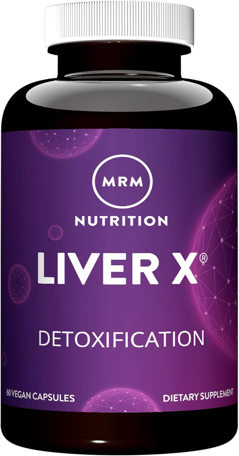 Liver X® by MRM Nutrition | Daily Detox & Liver Support | Antioxidants | BIOSORB™ Milk Thistle Complex | 30 Servings - BoostGo Australia