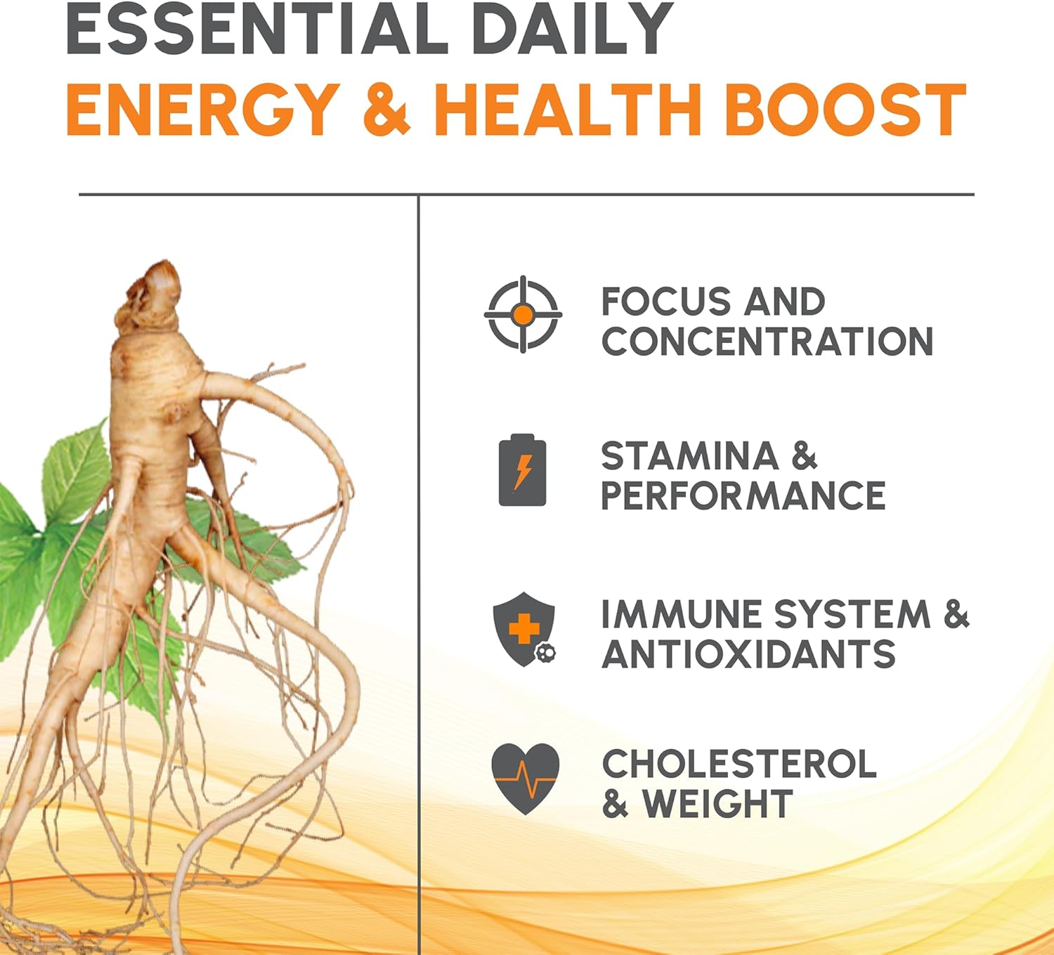 LivNu Premium Korean Black Panax Ginseng Capsules - High Ginsenosides for Energy, Focus, Performance, and Immune Support - Vegan Formula