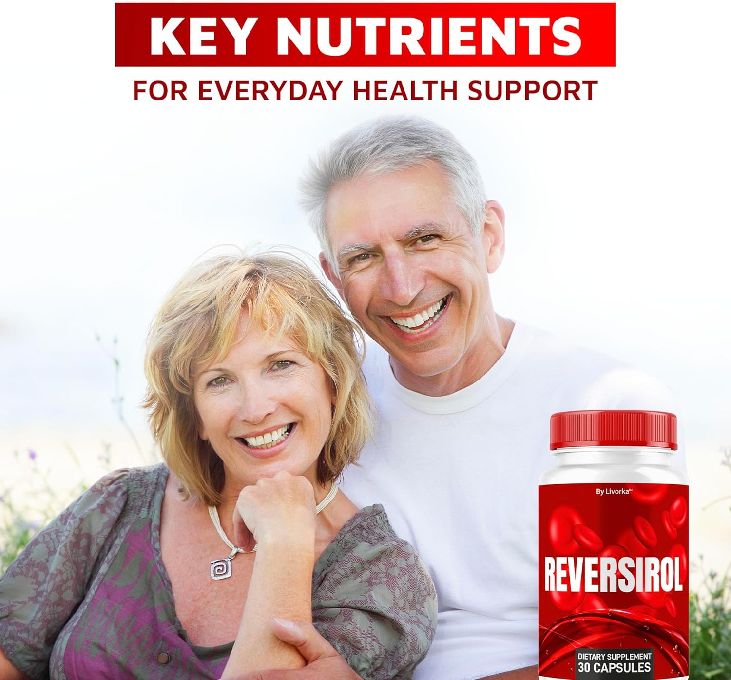 LIVORKA Reversirol Premium Formula Capsules - 90 Capsules for 3 Months Supply