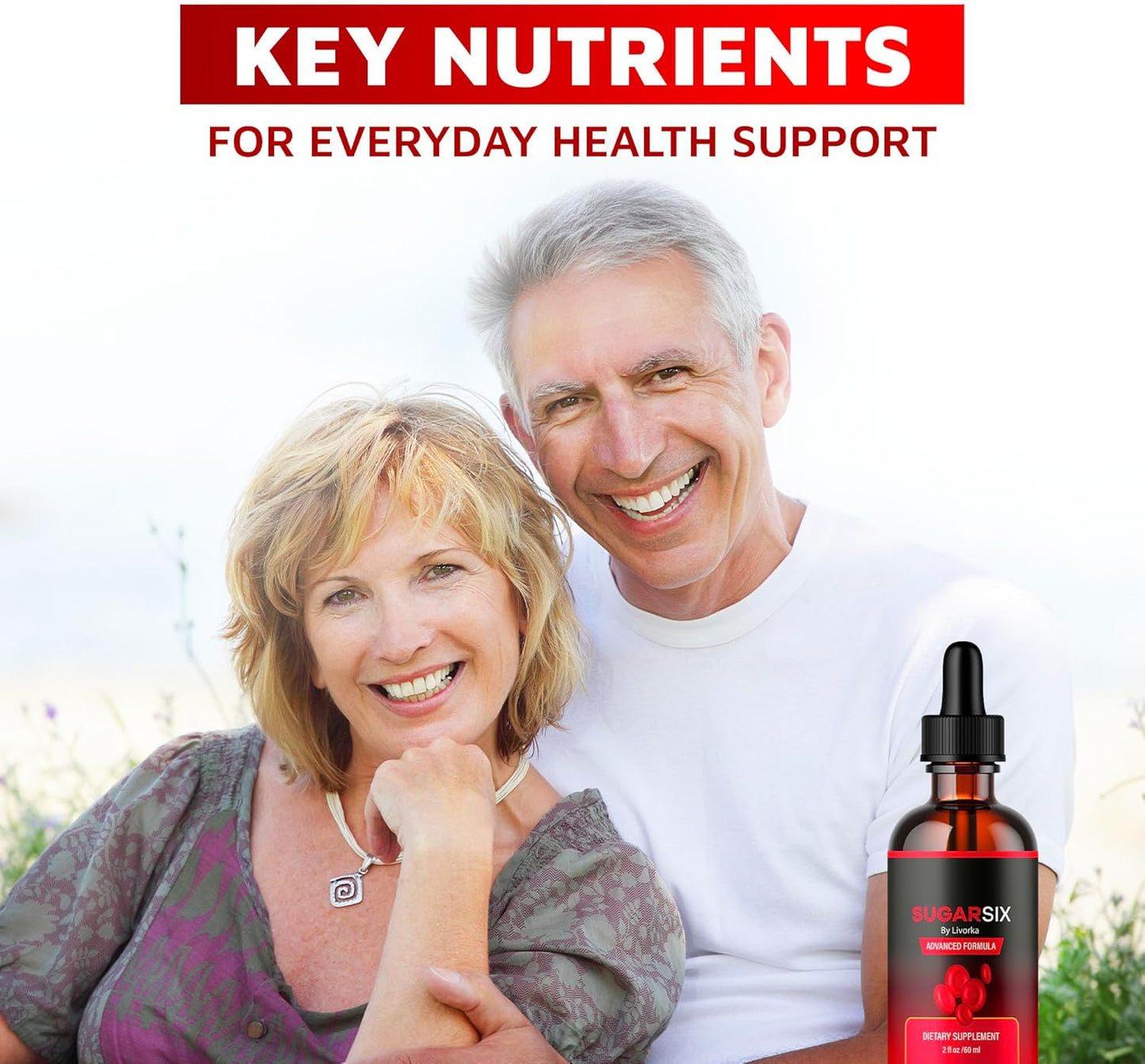 LIVORKA SugarSix Drops (2 Pack) - Advanced All Natural Supplement Formula for 2 Months