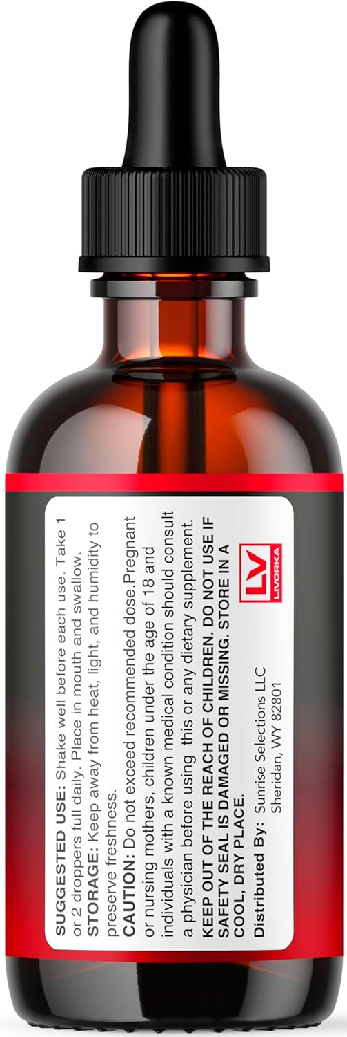 LIVORKA SugarSix Drops (2 Pack) - Advanced All Natural Supplement Formula for 2 Months