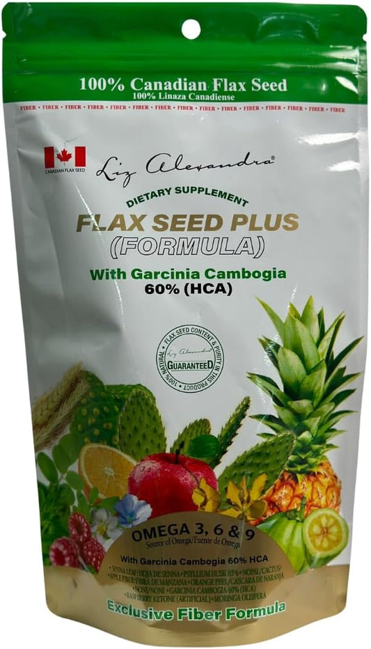 LIZ ALEXANDRA Linaza Fiber Supplement 20 oz - Exclusive Blend for Digestive Health and Wellness