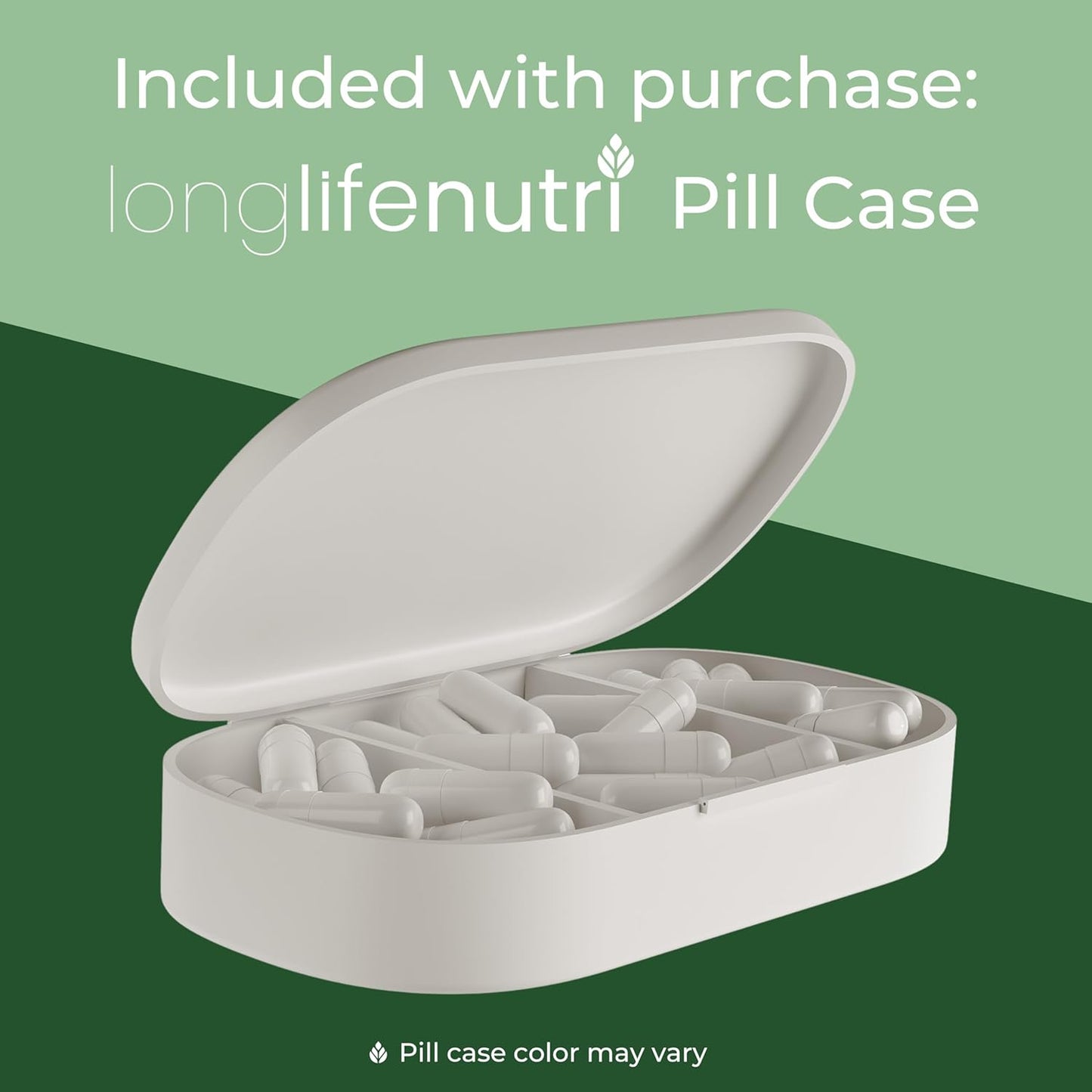 LongLifeNutri Fadogia Agrestis Extract Capsules - 200 Vegetarian Caps, 500mg, USA Made, Energy & Endurance Supplement for Athletic Performance - 3-Month Supply