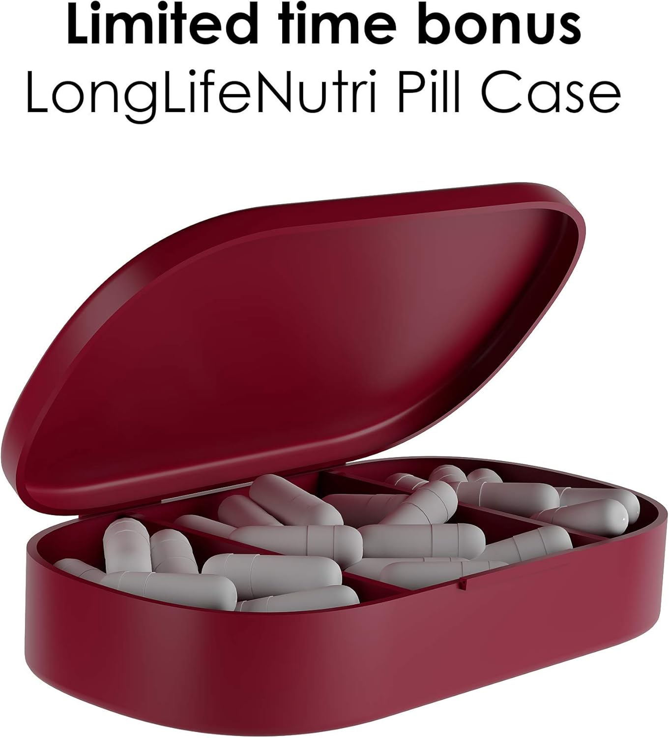 LongLifeNutri Horse Chestnut Extract 500mg 180 Capsules | USA-Made Aescin Supplement 100mg Per Pill | Horsechestnut Seed 500mg