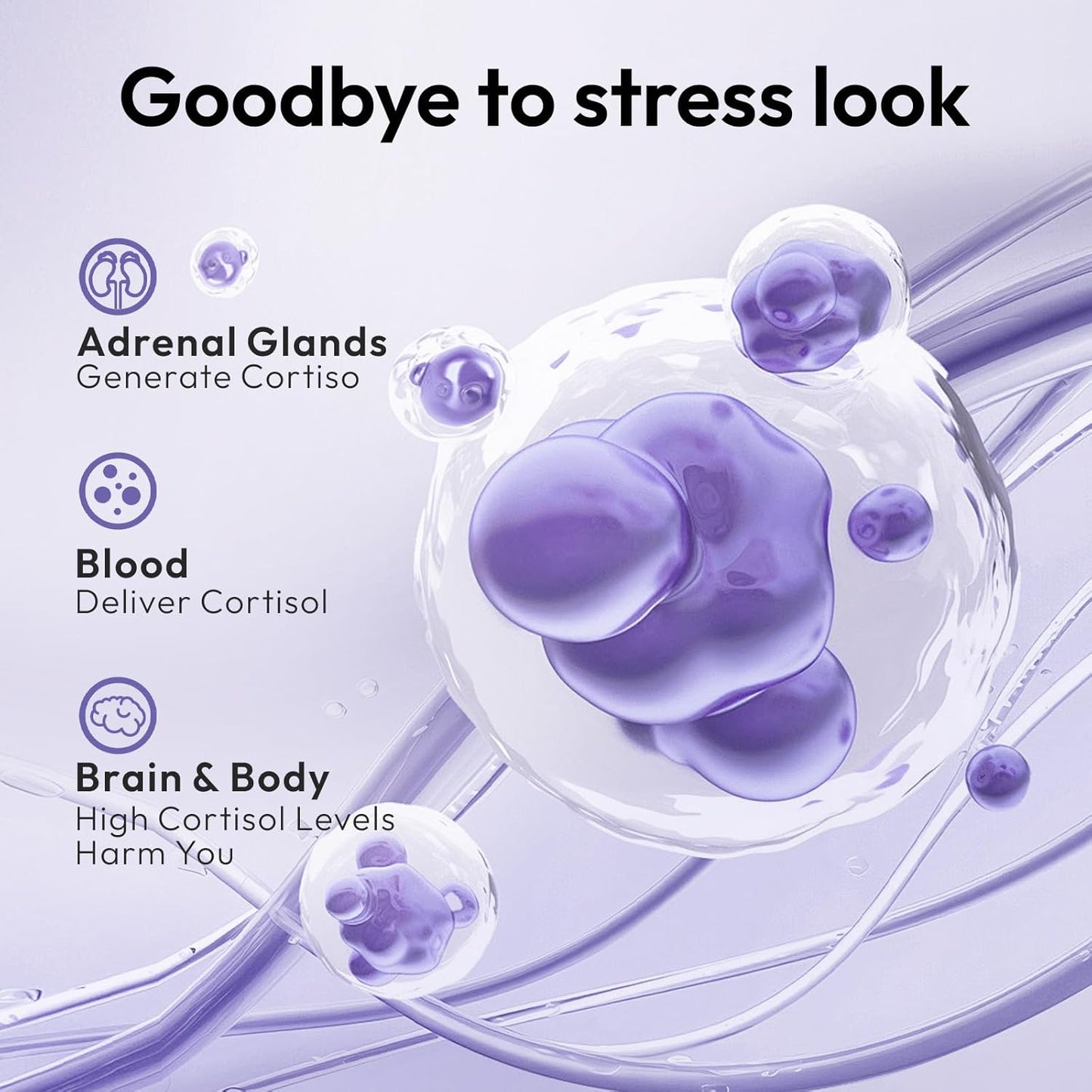 LOTFLY JustCalm Powdered Drink Mix - Natural Stress Relief with Magnesium, Vitamin D, Valerian Root - Promotes Relaxation and Better Sleep - 10 Ct Pack, Non-GMO