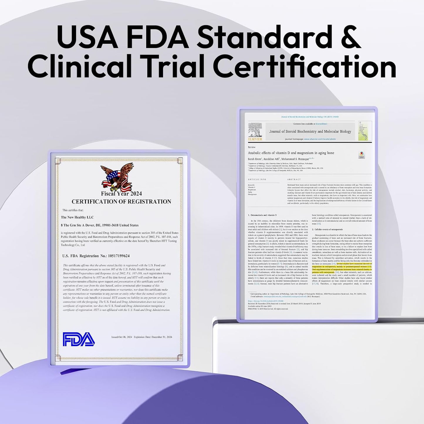 LOTFLY JustCalm Powdered Drink Mix - Natural Stress Relief with Magnesium, Vitamin D, Valerian Root - Promotes Relaxation and Better Sleep - 10 Ct Pack, Non-GMO