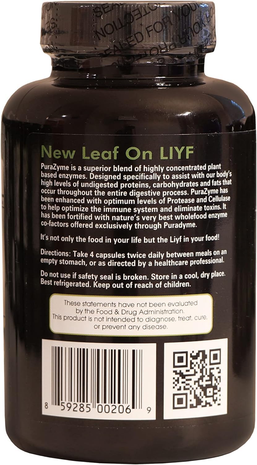 Lou Corona's PuraDyme PuraZyme Digestive Enzyme Blend - 120 Capsules