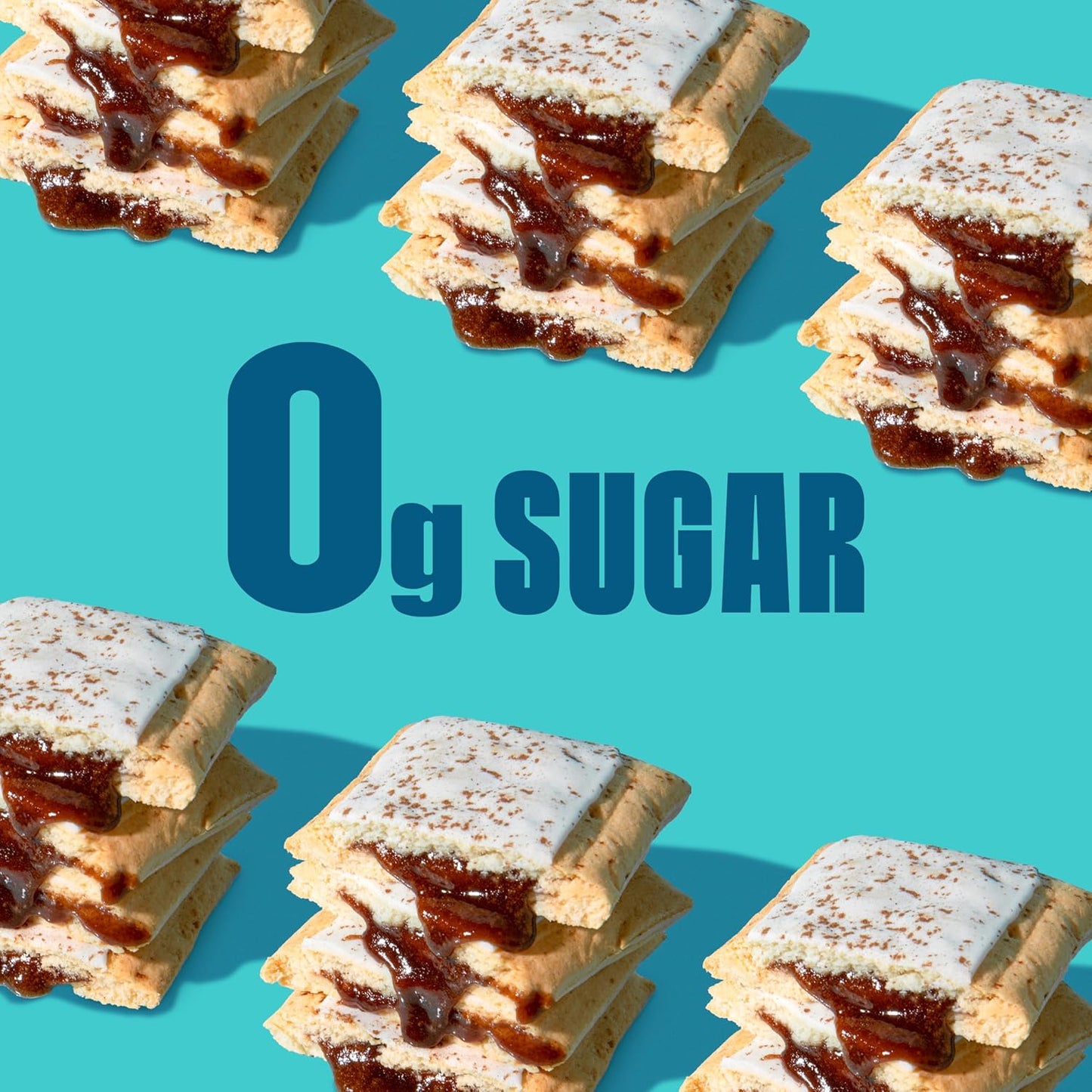 Low Carb High Protein Pastry+ Snack Bar Box - Gluten-Free Keto Energy Bars, 22g Protein, Zero Sugar - Bariatric & Diabetic Friendly