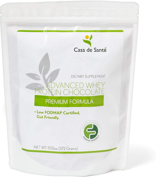 Low FODMAP Whey Protein Isolate Powder for IBS & SIBO | Digestive Enzymes | Keto & Paleo Friendly | Gluten & Grain Free | Gut Healthy Cocoa Flavor
