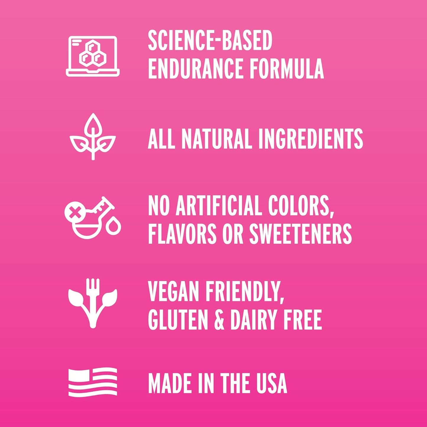 Low Sugar Endurance Fuel Sports Drink Mix - Raspberry Lemonade, 30 Servings