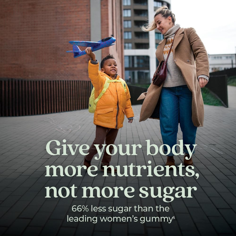 Low Sugar Women's Multivitamin Gummies with Vitamin C, D3, Zinc - Non-GMO, Gluten Free - Berry-Citrus Flavor - 75ct