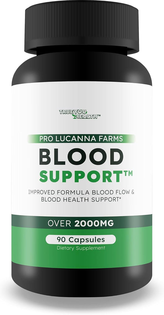 Lucanna Farms Blood Support: Advanced Formula for Healthy Blood Flow, Circulation, and Glucose Support
