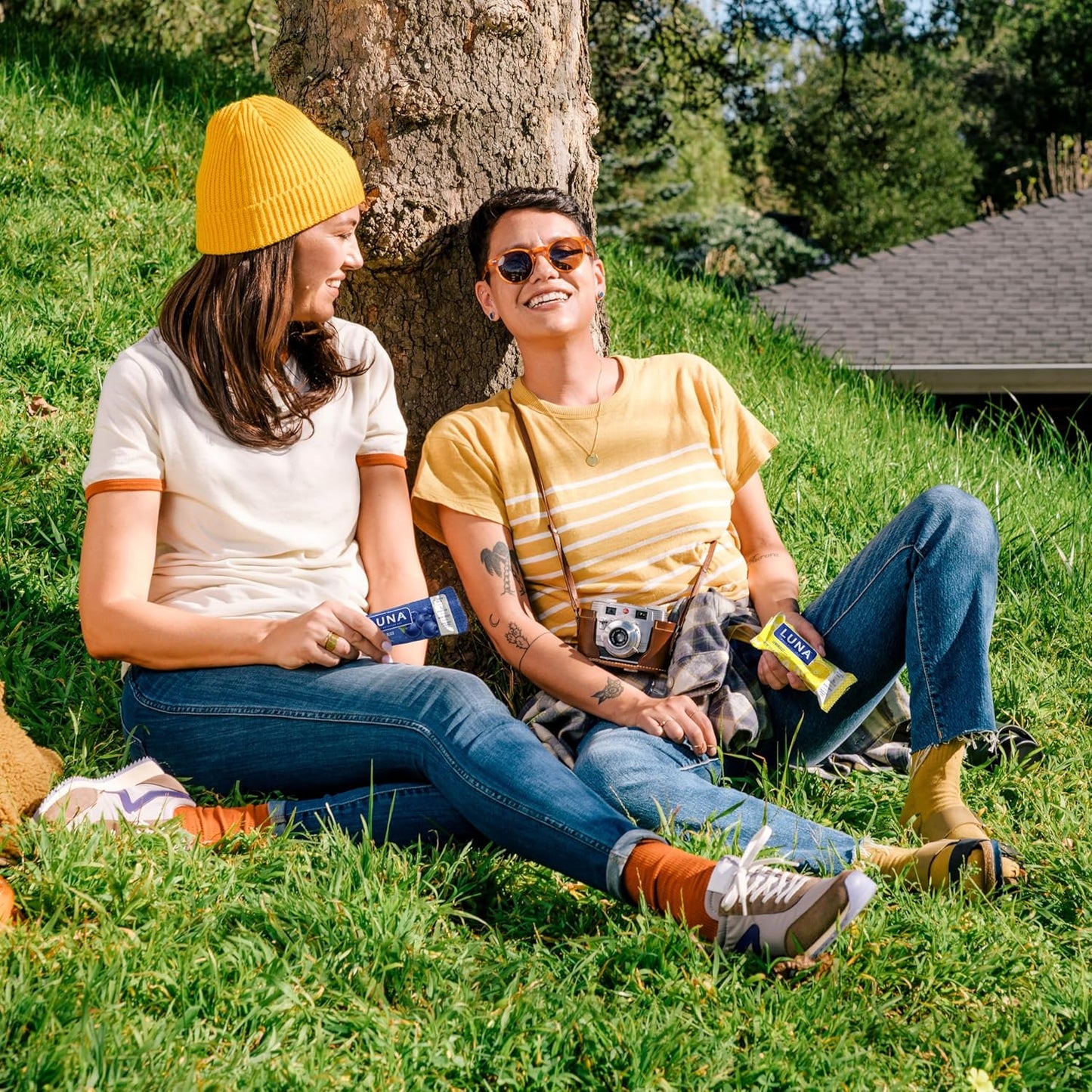 LUNA Bar Variety Pack - Gluten-Free Non-GMO Snack Bars with Organic Oats - 12 Count Pack - High Protein - Low Glycemic - Whole Nutrition