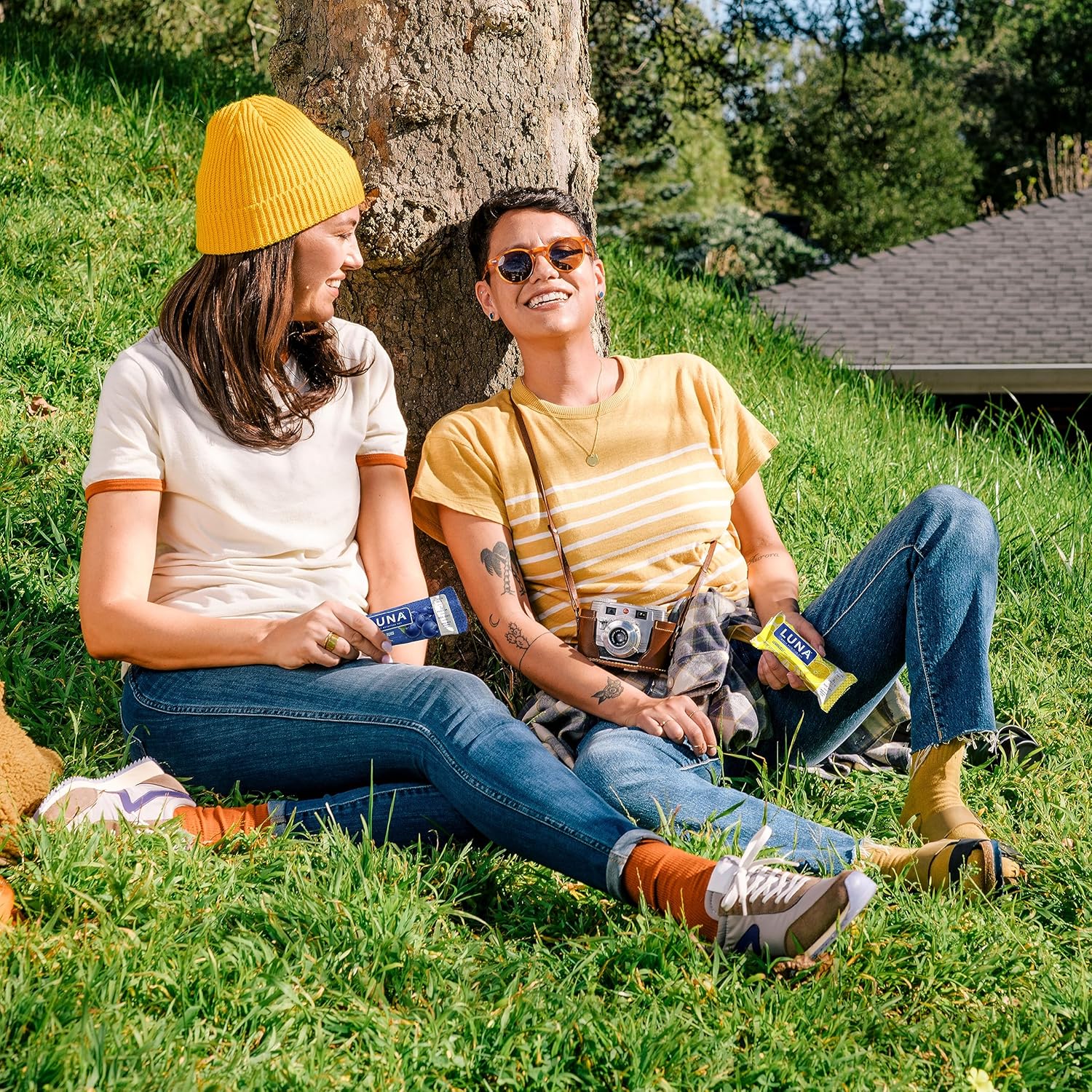 LUNA Bar Variety Pack, Nutz Over Chocolate Flavor, Gluten-Free & Non-GMO, 7-9g Protein per Bar