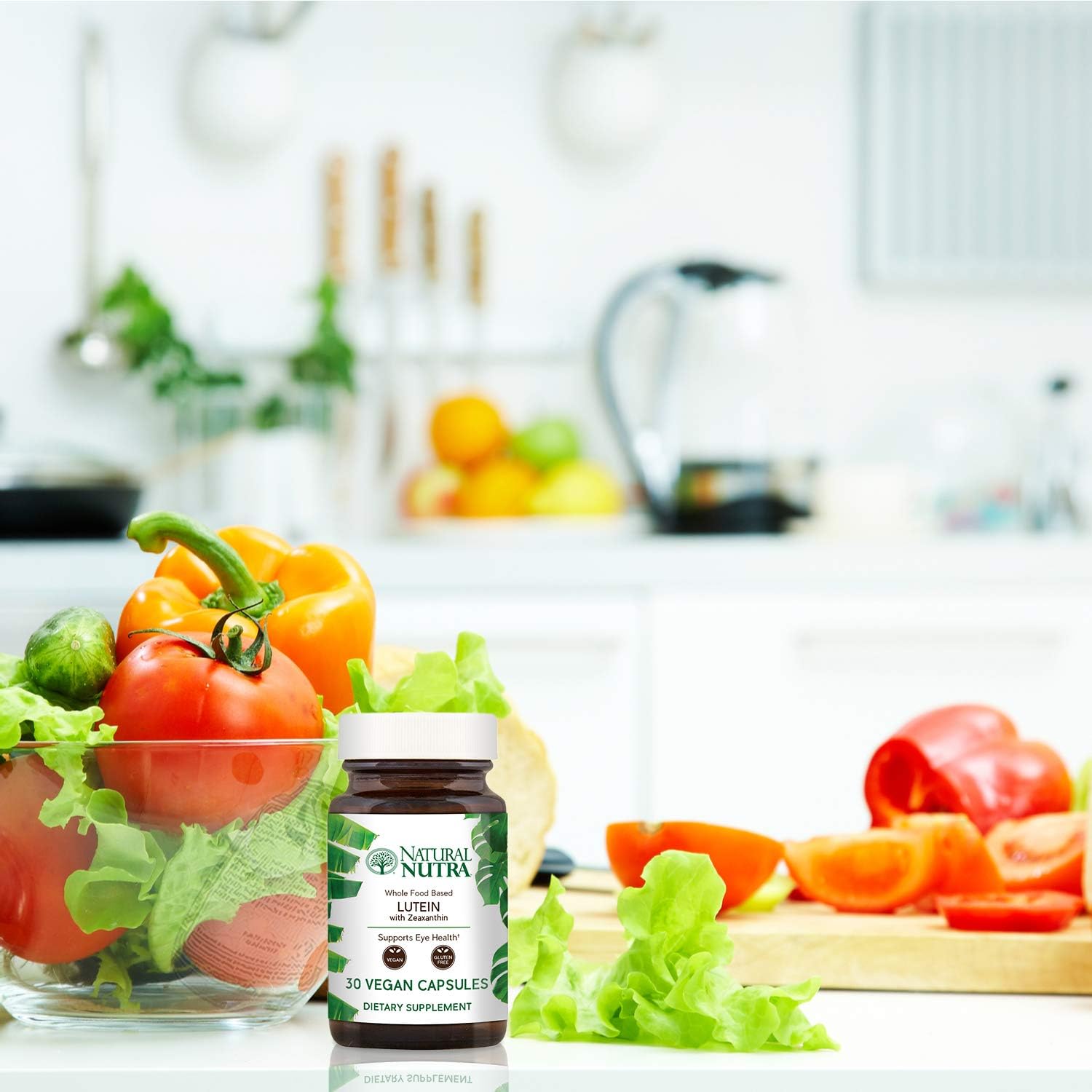 Lutein and Zeaxanthin Supplement for Vision Health, Eye Cell Protection, Zeaxanthin Boost, Eye Health Support - 20mg, 30 Capsules, Gluten and Soy Free