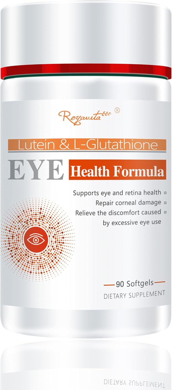 Lutein Capsules for Eye Health: Resists Blue & Violet Light, Protects Retina & Macular Area - 30 Capsules