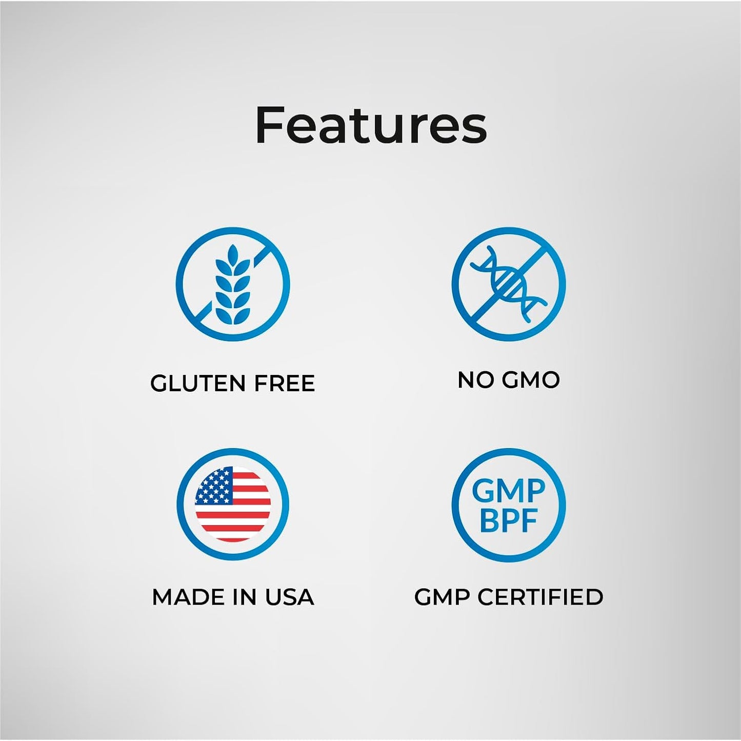 Lutein, Lycopene & Vitamin Eye Health Support Supplement - 60 Capsules, Made in USA, Non-GMO & Gluten Free