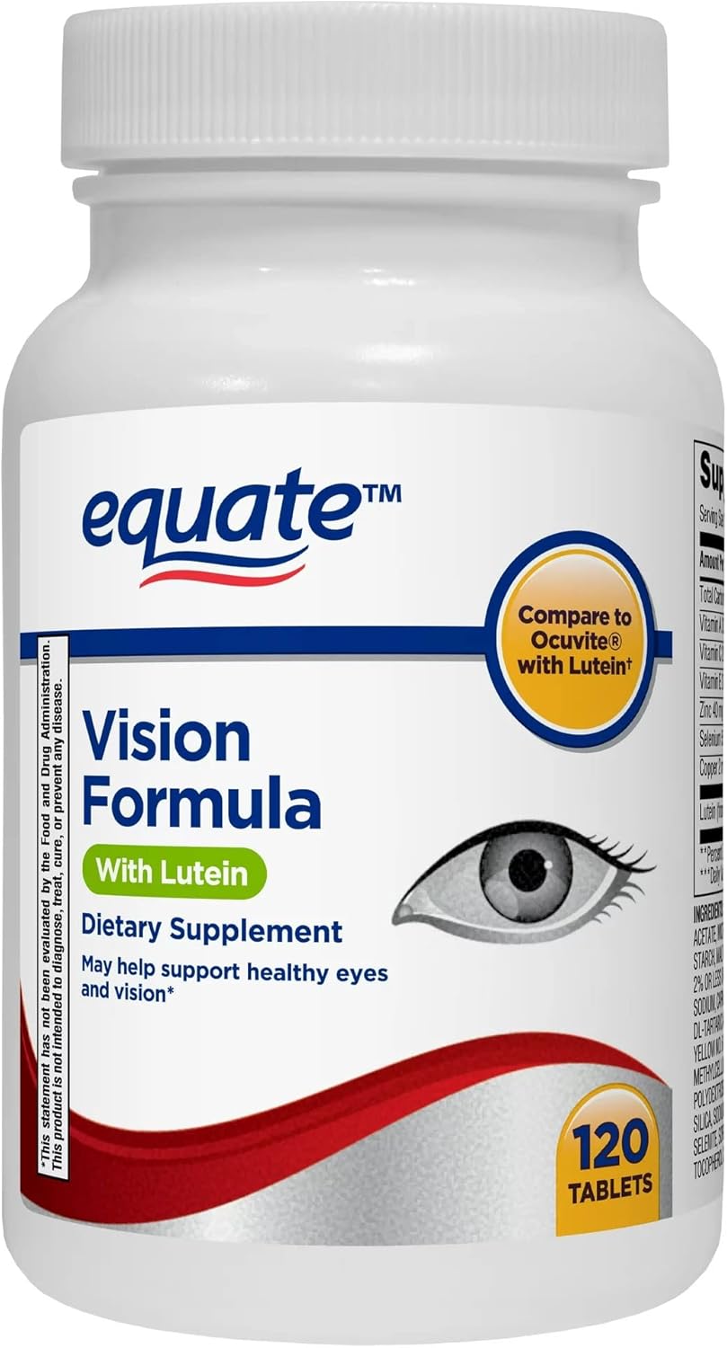 Lutein Tablets Dietary Supplement with Jogi Vision Formula - 120 Count, 1 Tablet Daily