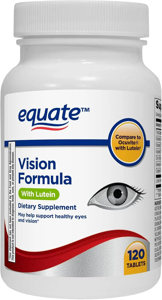 Lutein Tablets Dietary Supplement with Jogi Vision Formula - 120 Count, 1 Tablet Daily