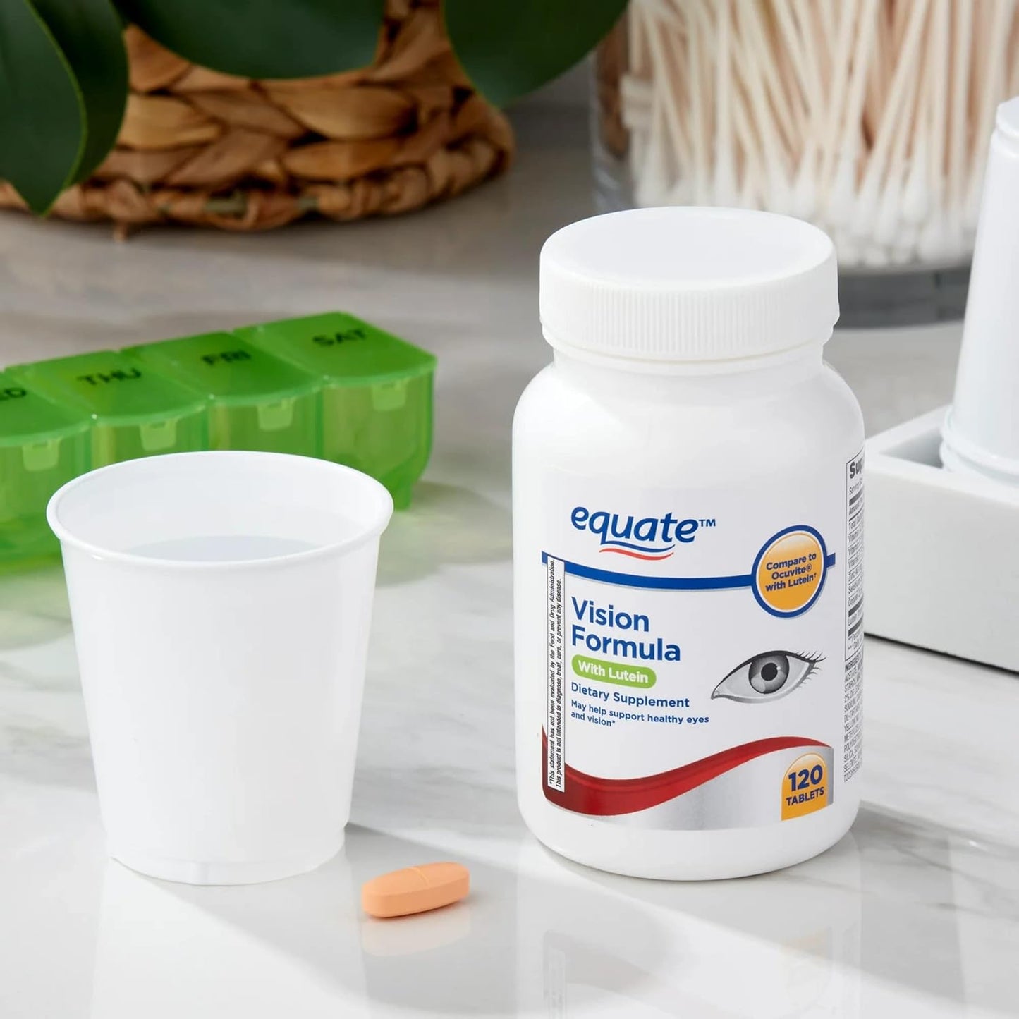 Lutein Tablets Dietary Supplement with Jogi Vision Formula - 120 Count, 1 Tablet Daily