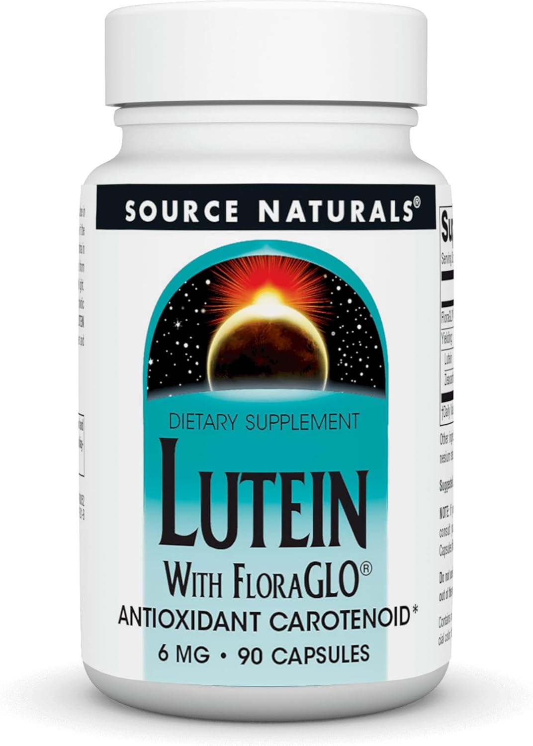Lutein with FloraGLO by Source Naturals - 6 mg, 90 Capsules for Eye Health and Antioxidant Support