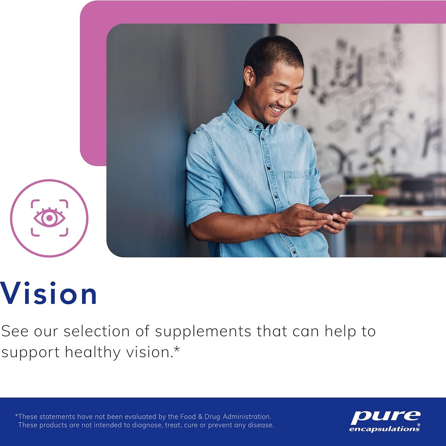 Lutein & Zeaxanthin Capsules for Vision Support - Macular Pigment Maintenance - Antioxidant Eye Health - Vegan & Non-GMO - 60 ct
