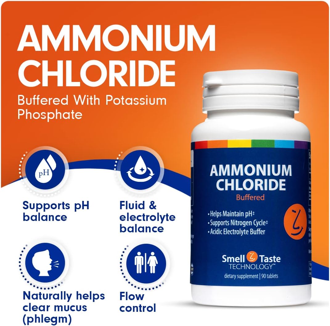 Lyte Balance Ammonium Chloride and Potassium Phosphate Supplement for pH Balance and Muscle Building - 90 Tablets