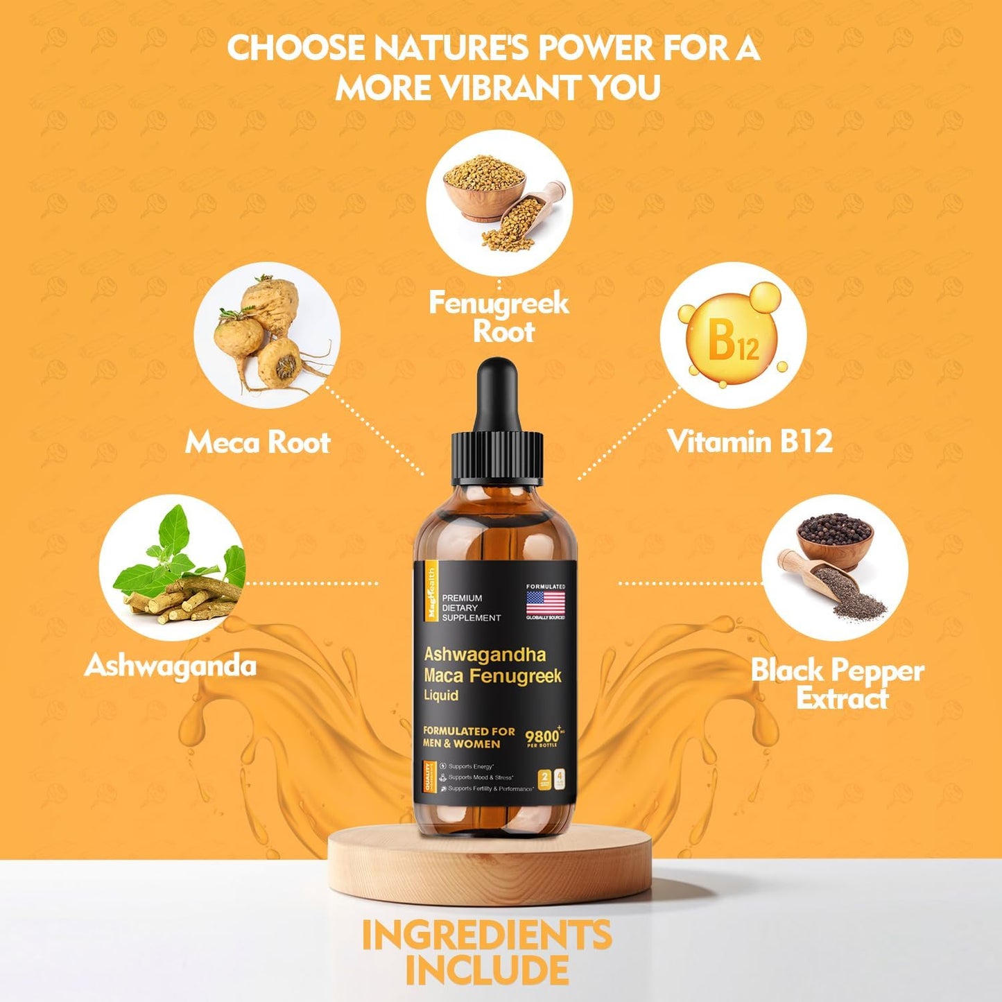 MagHealth Women's Wellness Essential Trio for Hormonal Balance, Energy Boost, and Nutrient Nourishment