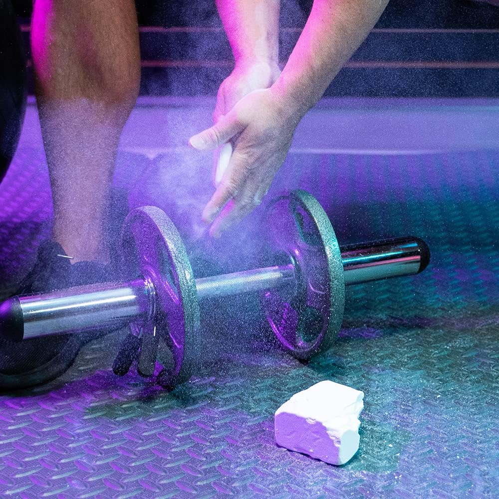 Magnesium Carbonate Gym Chalk - Blocks, Liquid, Powder Options for Sweatproof Grip in Workout, Weightlifting, Gymnastics, Rock Climbing
