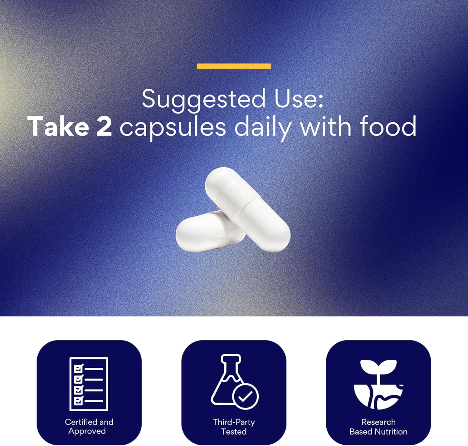 Magnesium Complex for Brain, Muscle, and Nerve Support - 60 Vegan Capsules - Bisglycinate, Malate, Citrate, Oxide - With Bioperine