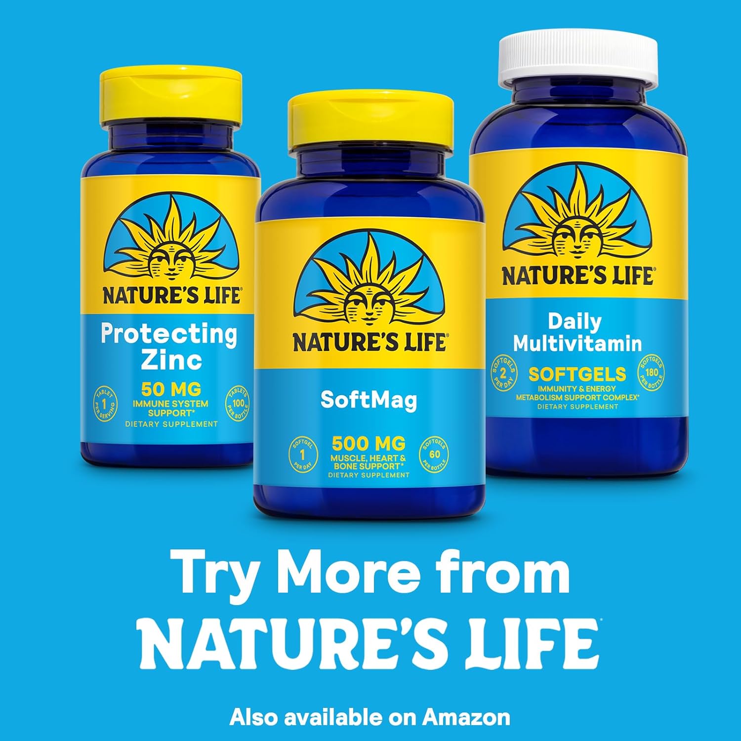 Magnesium Complex Softgels with Citrate & Malate for Bone, Muscle, and Heart Health - Easy to Swallow - 60 Servings - BoostGo Australia