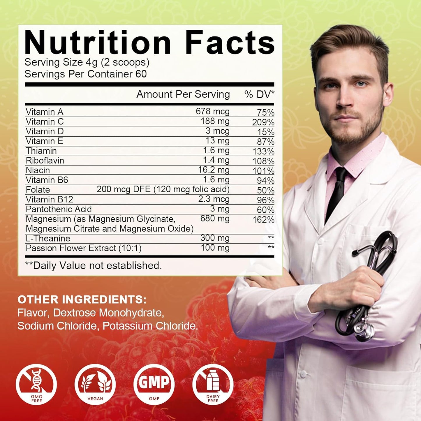 Magnesium Glycinate Drops & Complex Powder for Energy, Sleep, Muscle & Joint Support - Non-GMO, Vegan Formula for Men & Women