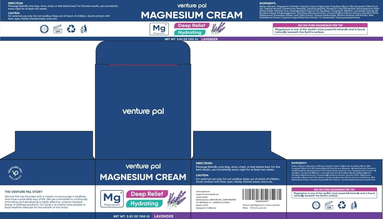 Magnesium Lotion with Coconut Oil, Shea Butter & Hyaluronic Acid - Safe for Kids - BoostGo Australia
