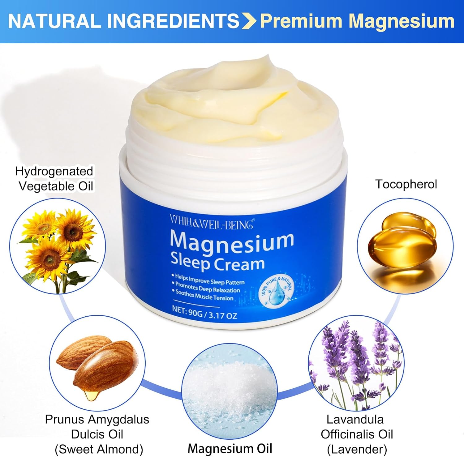 Magnesium Oil for Feet with Magnesium Cream and Lotion - Topical Magnesium Chloride Formula