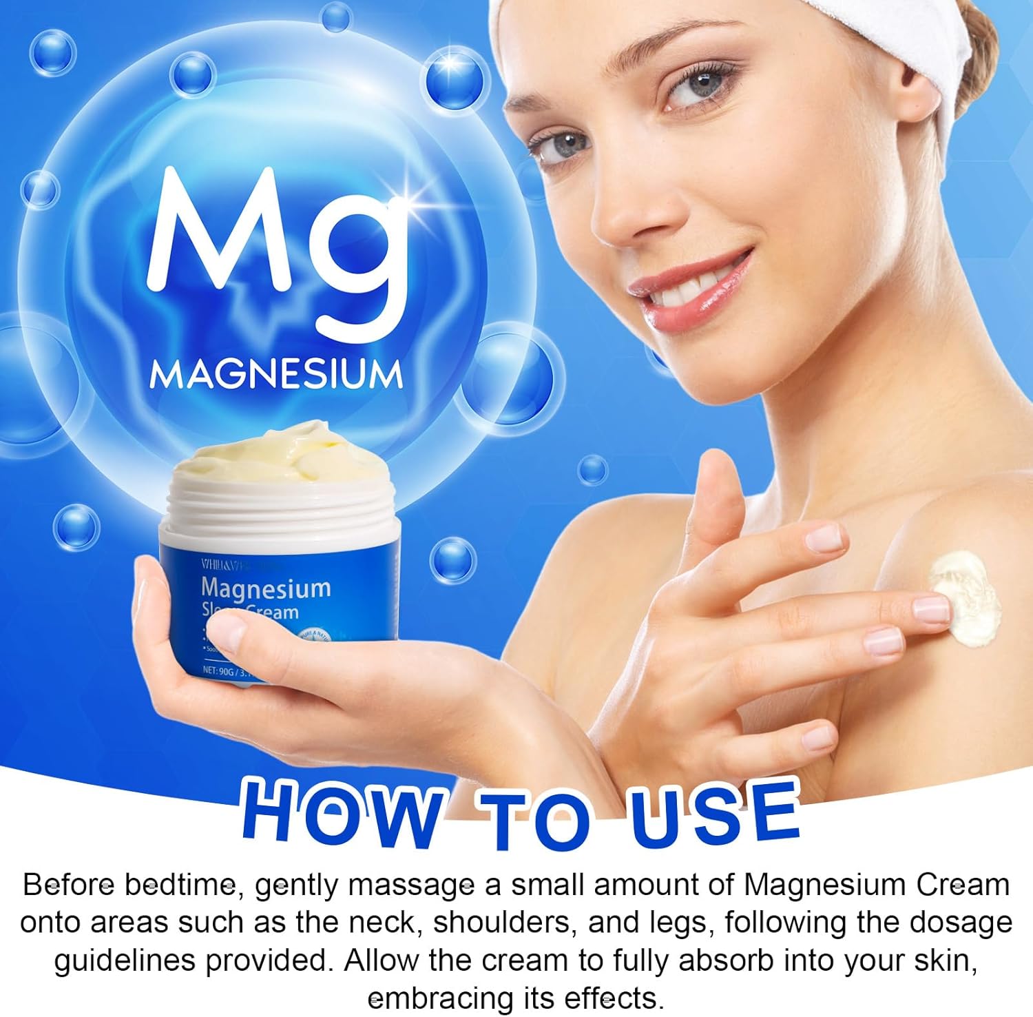 Magnesium Oil for Feet with Magnesium Cream and Lotion - Topical Magnesium Chloride Formula