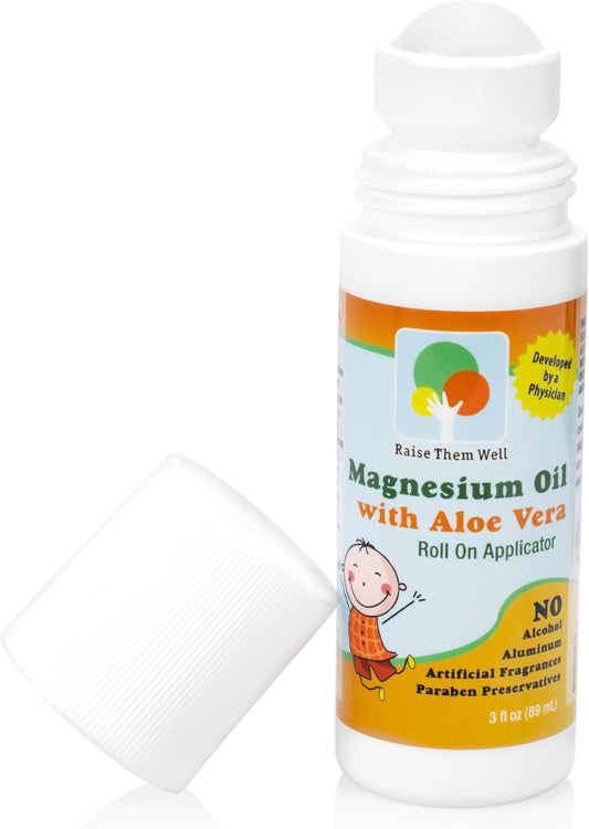 Magnesium Oil Roll On with Aloe Vera | Convenient 3 fl oz Applicator - BoostGo Australia