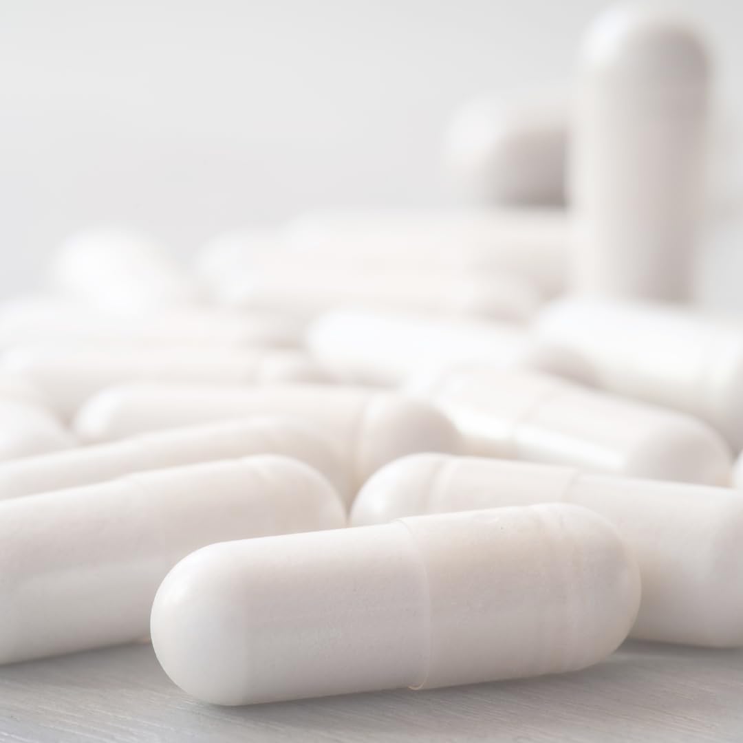 Magnesium Oxide Capsules - Pure Ingredients, No Additives, Lab Verified (100 Count)