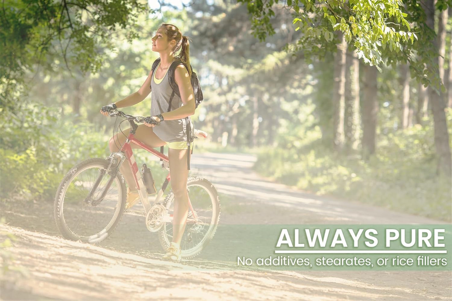 Magnesium Oxide Capsules - Pure Ingredients, No Additives, Lab Verified (100 Count)