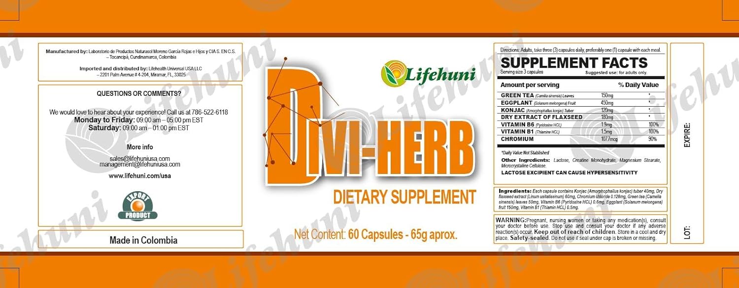 Maka LH Supplement with Diviherb for Hormone Balance and Vitality