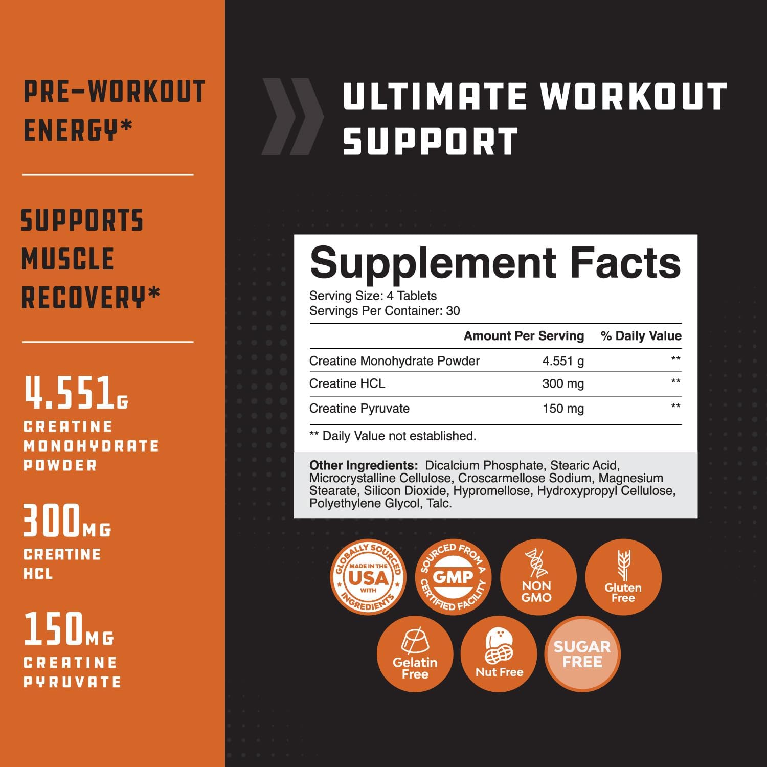 Male Enhancement Bundle: Horny Goat Weed for Stamina & Energy + High Strength Tri Phase Creatine for Muscle Building