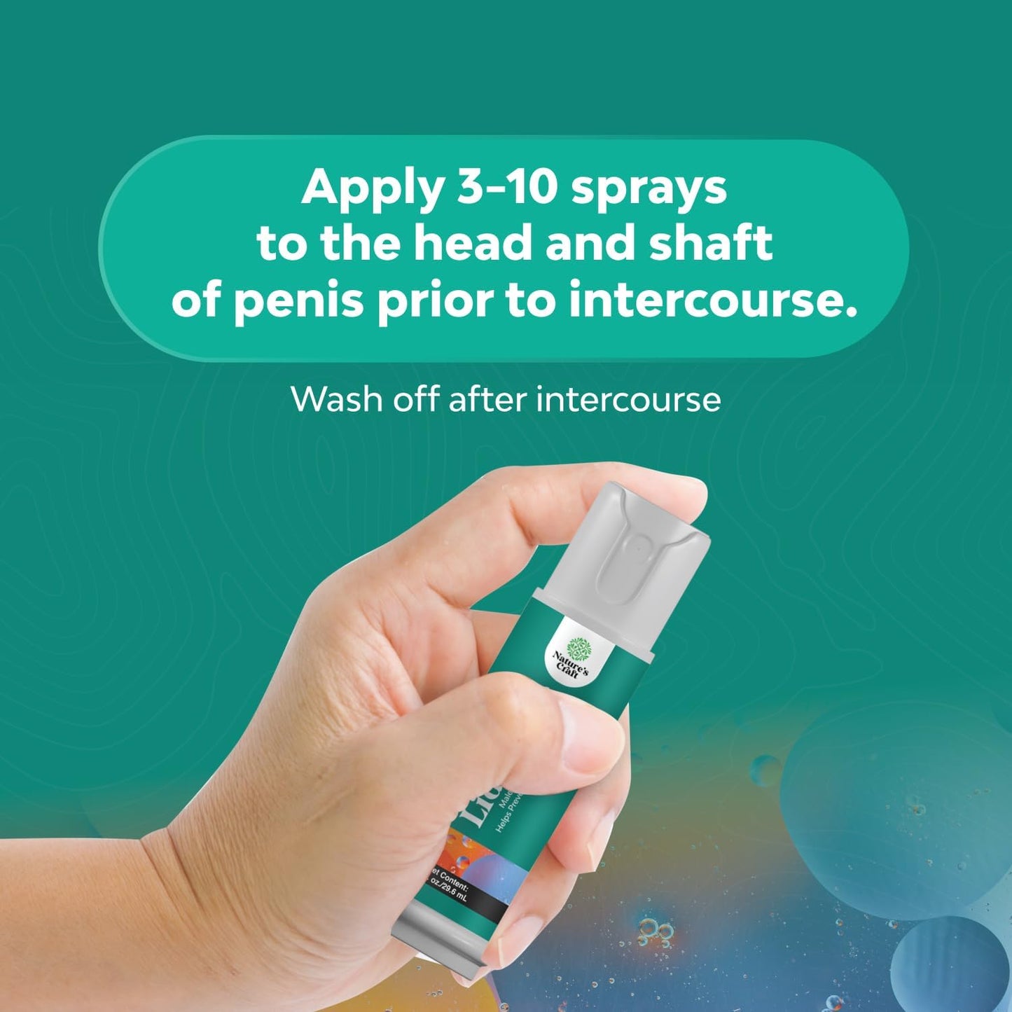 Male Enhancement Bundle: Horny Goat Weed for Stamina & Energy + Lidocaine Topical Spray for Climax Control