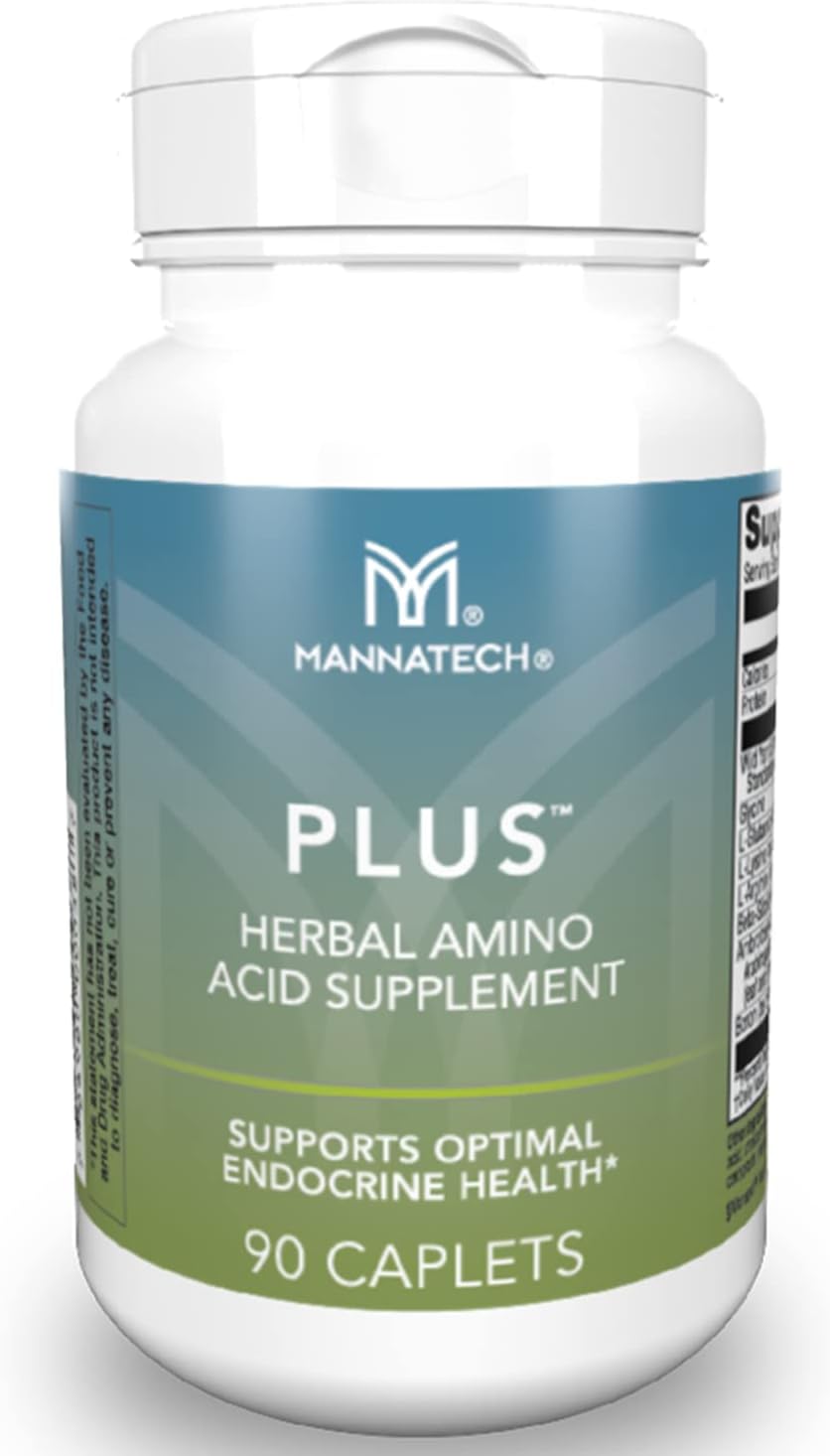 Mannatech Plus Supplement with 90 Capsules for Daily Nutritional Support