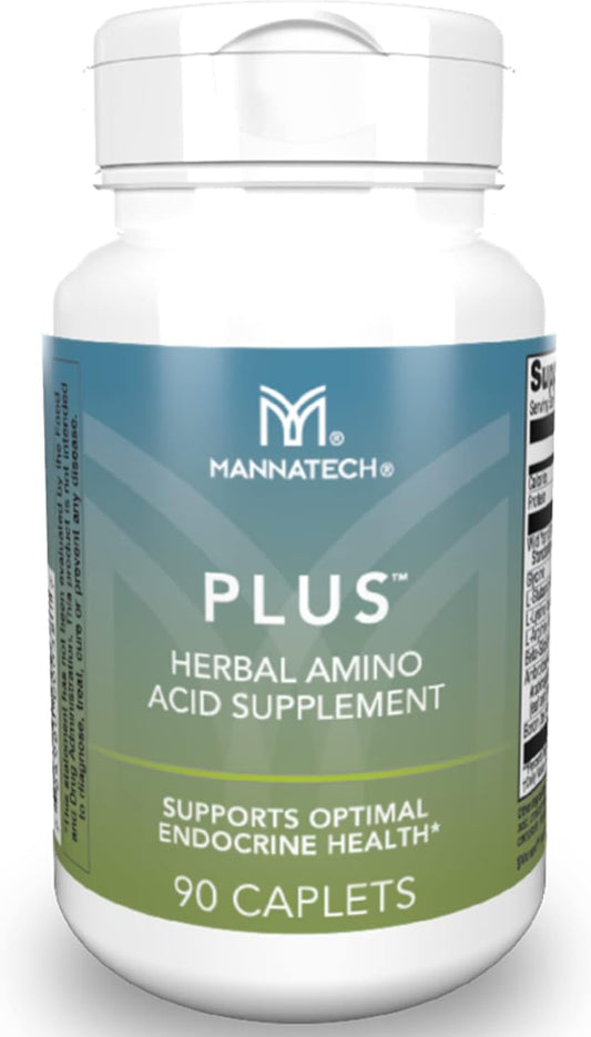 Mannatech Plus Supplement with 90 Capsules for Daily Nutritional Support