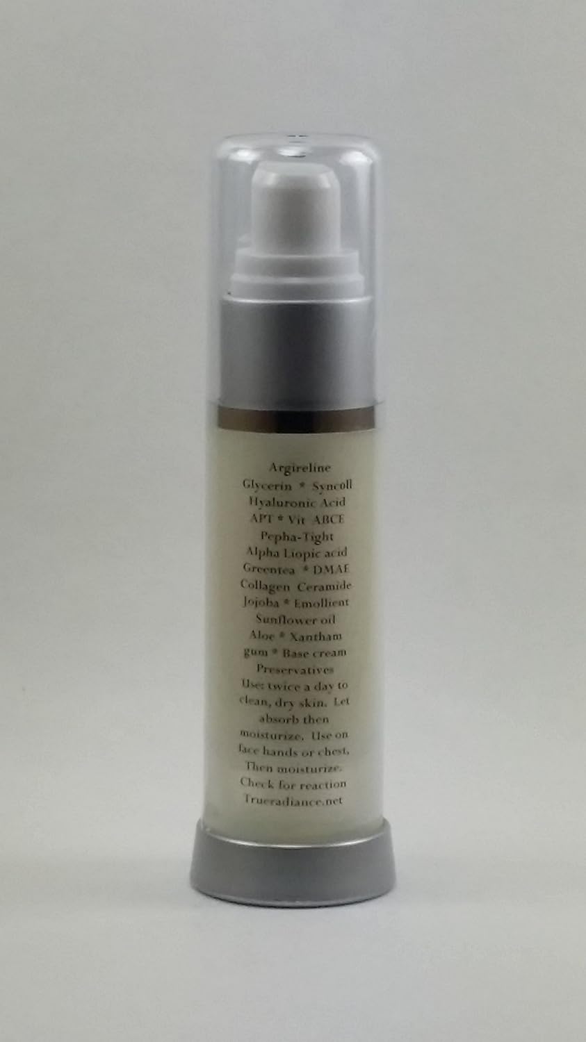 Marine Collagen Anti-Aging Cream with Argireline, DMAE, and Hyaluronic Acid - Paraben-Free 1.7oz