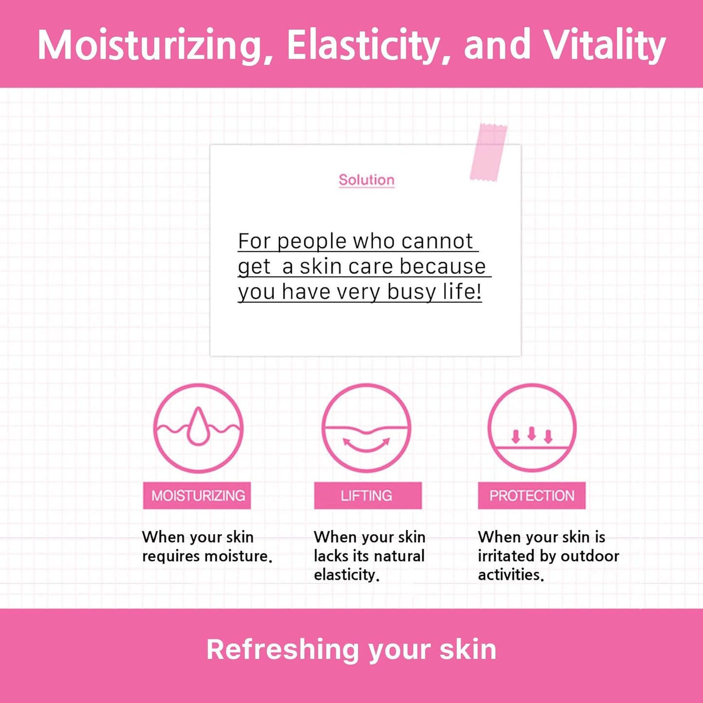 Marine Collagen Peptides Powder Stick for Skin, Hair, and Nail Health - Type I & III Collagen Supplement for Women and Men - 30 Packets