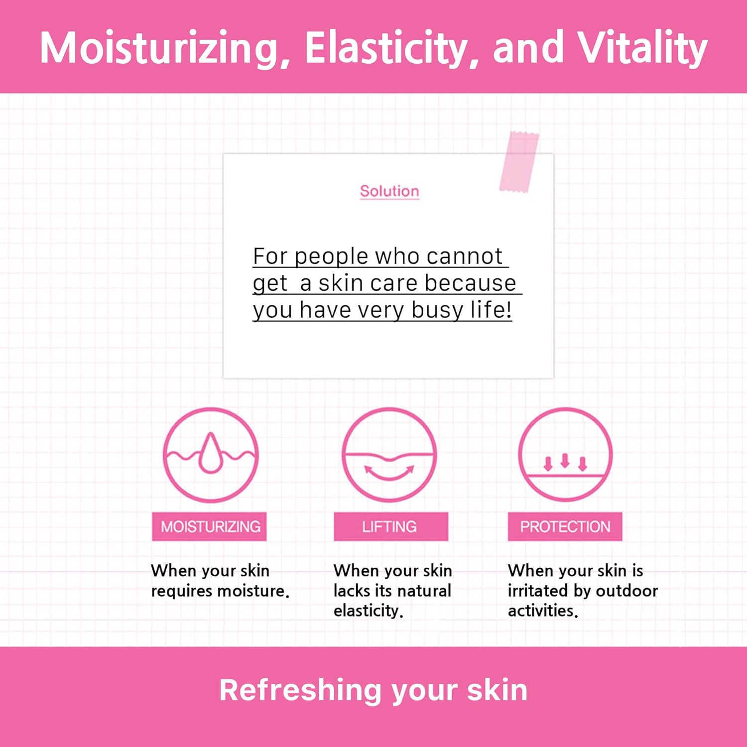 Marine Collagen Peptides Powder Stick for Skin, Hair, and Nail Health - Type I & III Collagen Supplement for Women and Men - 30 Packets