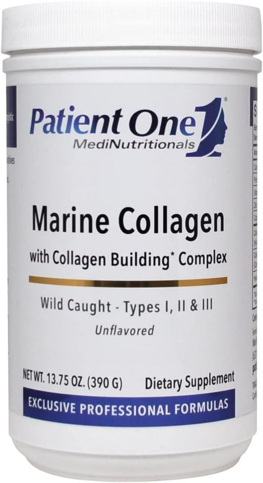 Marine Collagen Powder Supplement with Types 1, 2, and 3 Collagen for Whole-Body Support - 13.75 oz